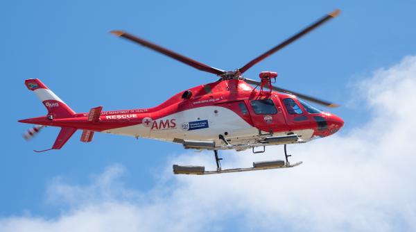 meci intrerupt de un elicopter