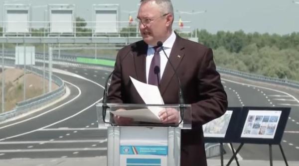 podul suspendat de la braila si nicolae ciuca taie panglica golden gate ului romanesc al treilea cel mai mare din europa 85prc din costuri fonduri europene video