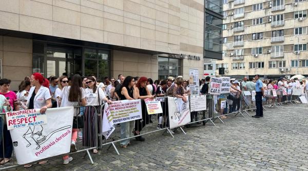 ministerul sanatatii sprijina demersurile justificate ale medicilor stomatologi protestatari