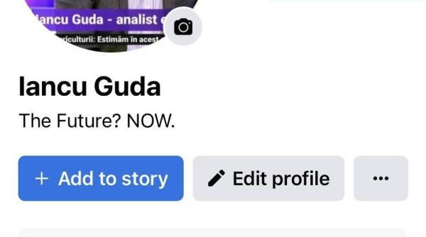 un infractor a incercat sa copieze pagina mea de facebook tentativa de frauda cu numele lui iancu guda
