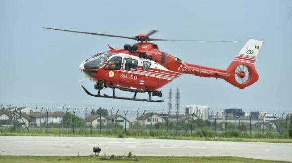 inca o interventie a elicopterului smurd in aceasta seara tot pentru un minor un baietel a fost lovit de o masina