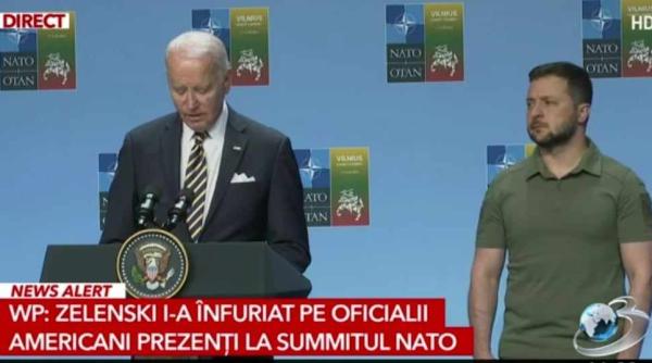 joe biden alaturi de volodimir zelenski la summitul nato vom fi alaturi de ucraina atat timp cat va fi nevoie