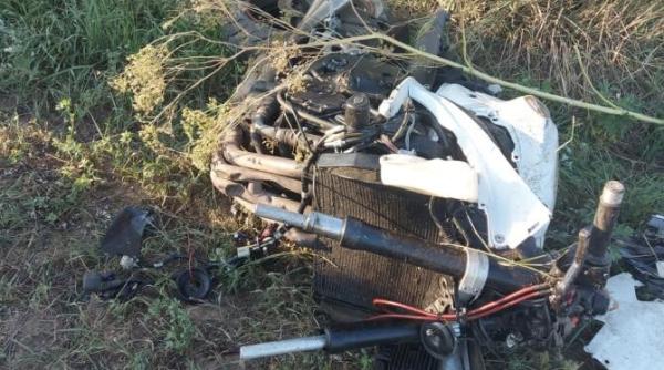 accident grav intre o motocicleta si o bicicleta soldat cu trei morti