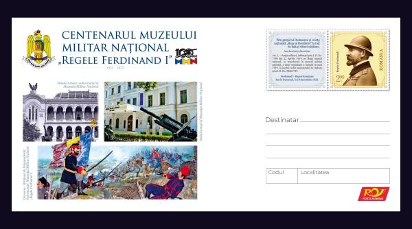 lansare intreg postal centenarul muzeului militar national regele ferdinand i