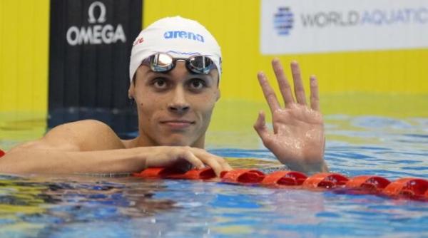 david popovici s a calificat in semifinale la 100 de metri liber