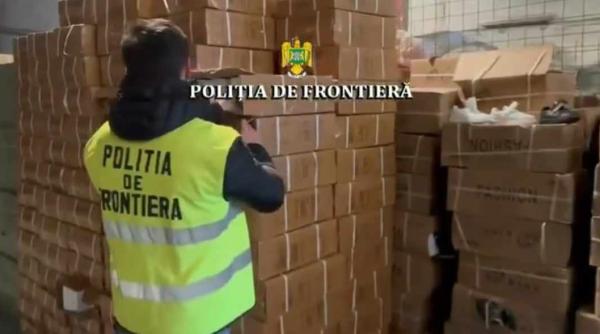 captura uriasa a politistilor de frontiera in vama calafat bunuri contrafacute in valoare de peste 10 000 000 lei video