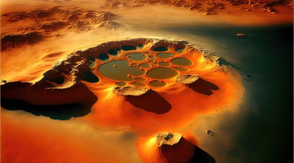 cel mai mare vulcan din sistemul solar ar fi fost candva o insula