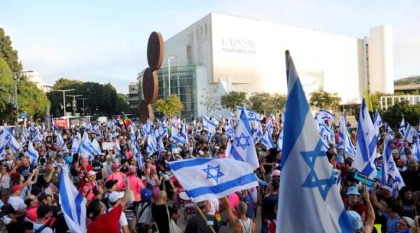 israel mii de persoane au protestat la tel aviv impotriva reformei justitiei