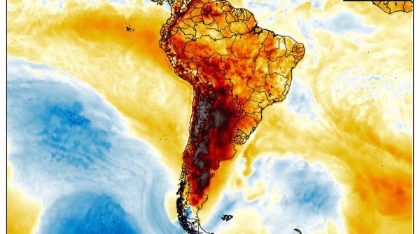 america de sud inregistreaza temperaturi record de 38 de grade celsius in mijlocul iernii