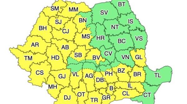 vremea in weekend anm cod galben prelungit pentru sambata 5 august prognoza pentru bucuresti