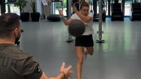 simona halep in coborare dar nu se lasa doborata ramasa fara puncte se antreneaza intens pentru us open