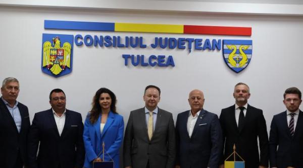 consiliul judetean tulcea a primit vizita ambasadorului ucrainei in romania