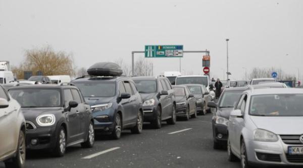 traficul la granita cu ungaria si bulgaria de sfanta maria unde este cea mai mare aglomeratie