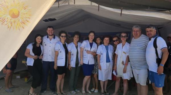 campania de preventie a umfcd asuma ti sa fii sanatos litoral 2023 nou record de consultatii medicale oferite de medicii voluntari