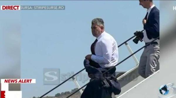 marcel ciolacu cu avion de linie spre atena la clasa economic