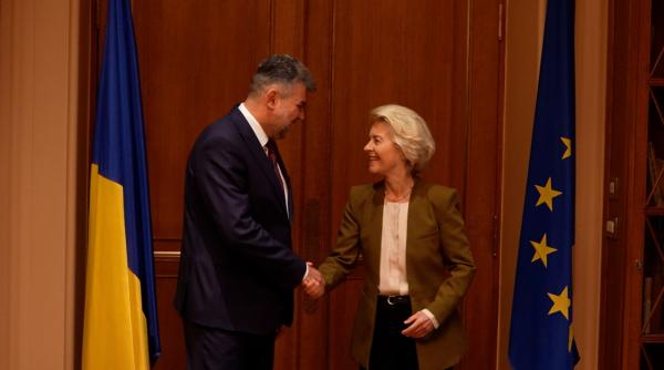 marcel ciolacu s a intalnit cu ursula von der leyen in grecia trei teme de discutie