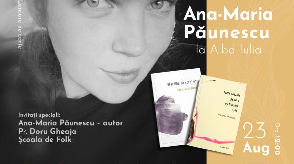 ana maria paunescu lansare la alba iulia