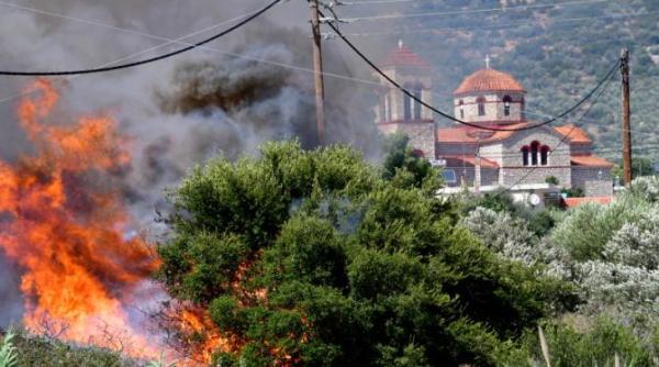 mae a emis o atentionare de calatorie in grecia exista un pericol major de producere a incendiilor de vegetatie