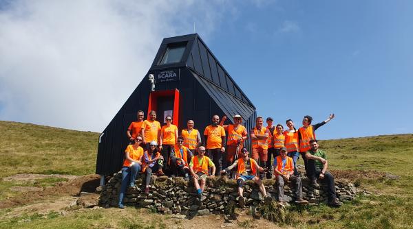 scara noul refugiu din creasta fagarasului e gata sa ajute montaniarzii