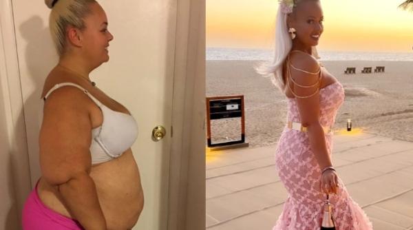 a slabit 100 de kilograme ca sa semene cu papusa barbie cum arata acum femeia