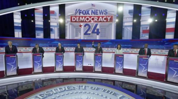 castigatorii primei dezbateri a republicanilor intrati in cursa pentru casa alba trump a lipsit iar desantis a fost printre pierzatorii clari ai confruntarii