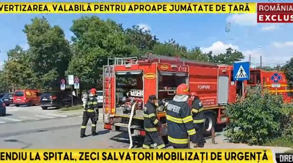 incendiu puternic la spitalul judetean de urgenta timisoara ar fi izbucnit intr un laborator