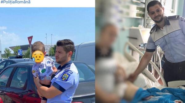 situatie contratimp pentru un politist am sarit si eu alaturi de tata si am scos baiatul din apa nu respira