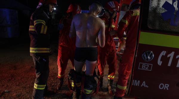 de ce erau oamenii goi pe strada dupa explozia din crevedia