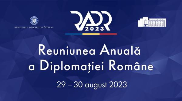 reuniunea anuala a diplomatiei romane ce se intampla azi la cotroceni