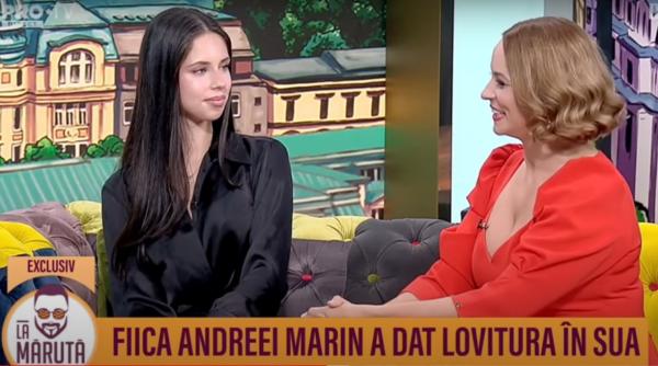 andreea marin si fiica ei violeta pentru prima data intr un platou tv catalin maruta cand am vazut o am simtit nevoia sa ma indrept