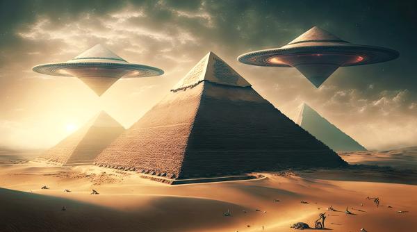 au fost extraterestrii printre noi acum 3 500 de ani un papirus egiptean descrie vizita unui ozn