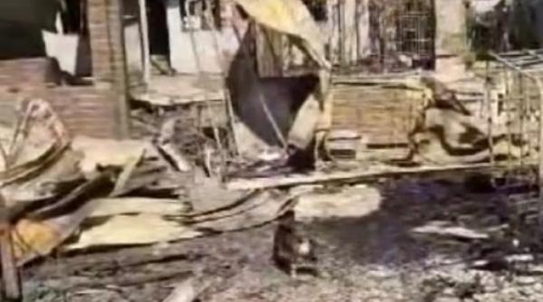 imagini tulburatoare din curtea unei familii afectate de explozia de la crevedia aveam o casa minunata nu mai avem nimic video