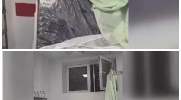 upu a spitalului bagdasar arseni inundata dupa ploaia de aseara desi a fost inaugurata in urma cu doar doi ani