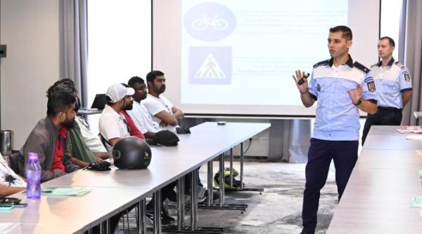 curs de educatie si siguranta rutiera pentru livratorii straini