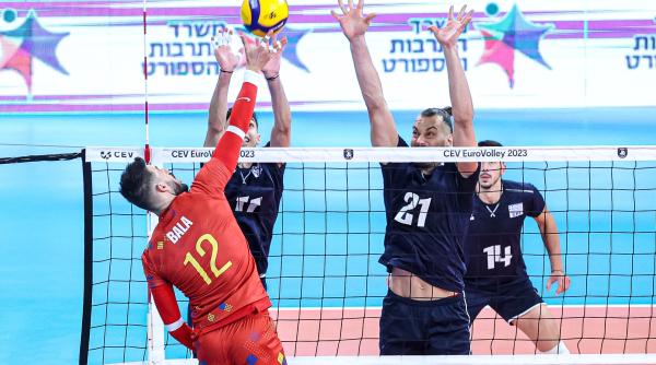 romania in optimile campionatului european de volei a invins campioana olimpica