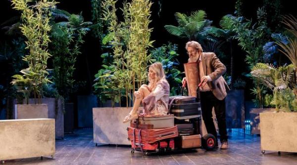 coruptii escrocii si toapele adusi pe scena in spectacolul prostii sub clar de luna in regia lui felix alexa