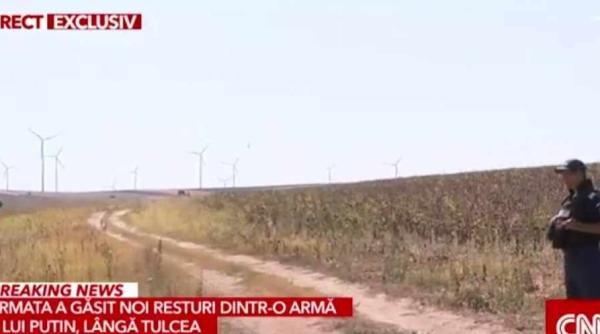 noi bucati de drona identificate in zona localitatilor nufarul si victoria din judetul tulcea