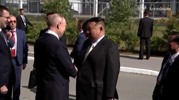 putin s a intalnit cu kim jong un la cosmodromul vostocini video in articol
