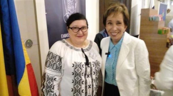 bazarul diplomatic prilej de promovare a romaniei geanina abul haija imi multumea pentru promovarea romaniei in iordania video