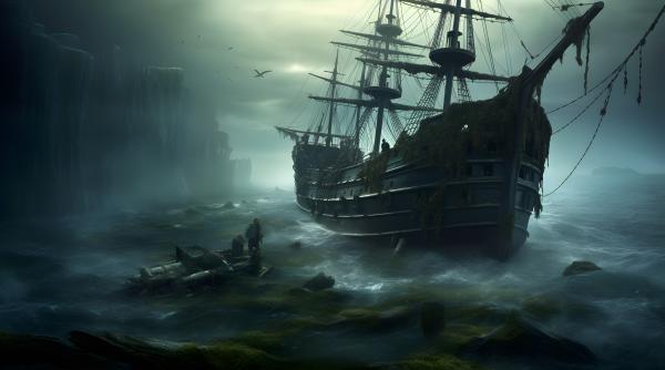 nava fantoma comandata de vrajitori povestea care ti da fiori