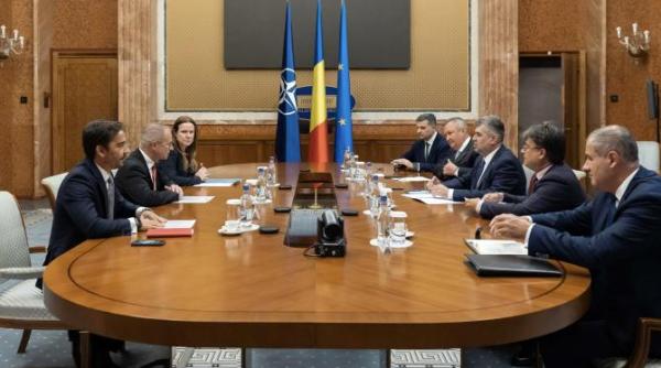 ce a discutat premierul ciolacu cu reprezentantii omv petrom aluzie la nehammer si refuzul austriei pentru schengen