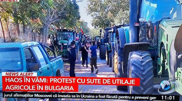 fermierii bulgari blocheaza granitele cu romania nemultumiri fata de ridicarea restrictiilor pentru cerealele ucrainene