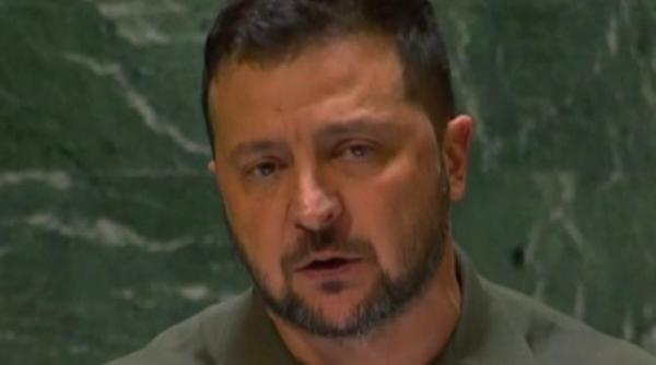 zelenski primele declaratii la adunarea generala onu rapirea copiilor este un genocid mancarea a devenit o arma