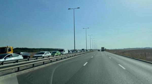 atentie soferi accident pe a3 spre bucuresti trei masini au fost implicate