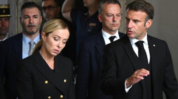 moment important pentru viitorul europei macron si meloni s au intalnit la roma in plina dezbatere privind problema migratiei