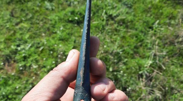 obiect vechi de 3500 de ani gasit in teleorman de un jandarm