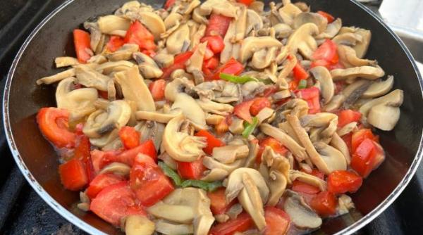 linguine picante a la cezar