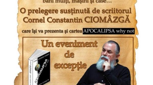 scriitorul cornel constantin ciomazga are reteta fericirii conferinta se tine la centrul cultural dalles
