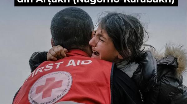 miting de solidaritate cu refugiatii armeni din artakh nagorno karabakh
