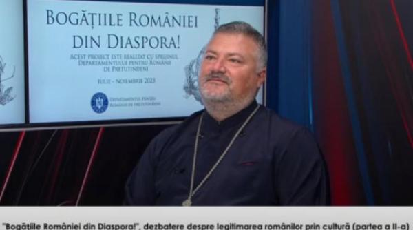 parohiile romanesti din diaspora preotul gabriel cazacu parohul bisericii casin invitat la bogatiile romaniei din diaspora video